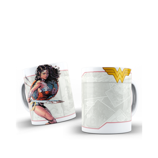 Wonder Woman Κεραμική Κούπα 11oz