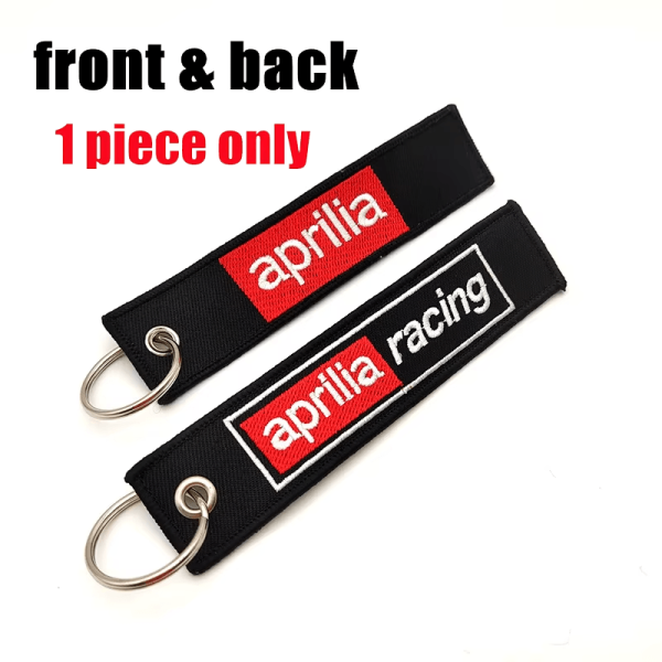Υφασμάτινο Μπρελόκ Με Κεντητό Λογότυπο aprilia13Χ3 εκ.