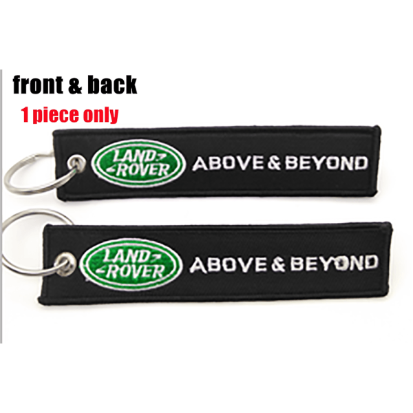 Υφασμάτινο Μπρελόκ Με Κεντητό Λογότυπο LAND ROVER 13Χ3 εκ.