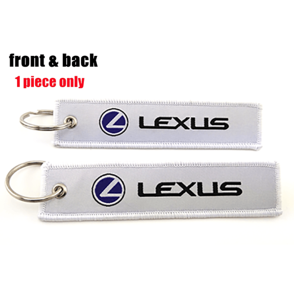 Υφασμάτινο Μπρελόκ Με Κεντητό Λογότυπο LEXUS13Χ3 εκ.