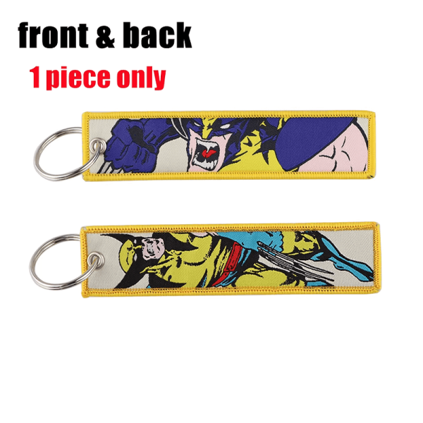 Υφασμάτινο Μπρελόκ Με Κεντητό Λογότυπο  Wolverine 13Χ3 εκ.