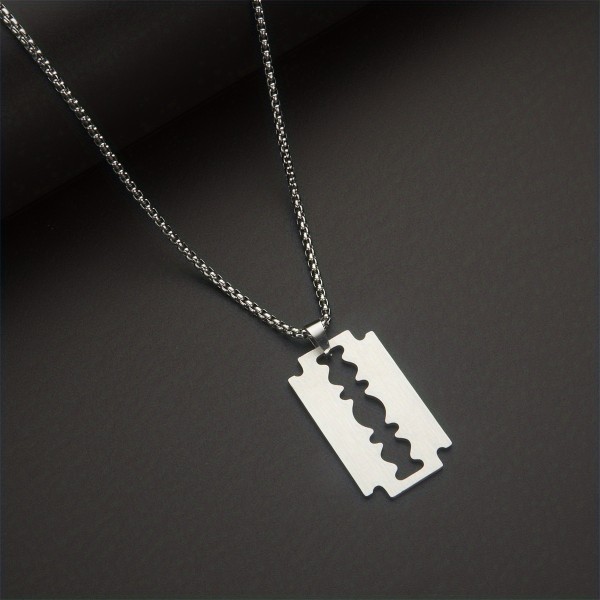 Ατσάλινο Punk Μενταγιόν λαιμού