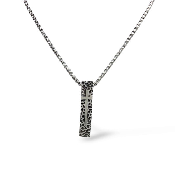 Ατσάλινο Punk Μενταγιόν λαιμού