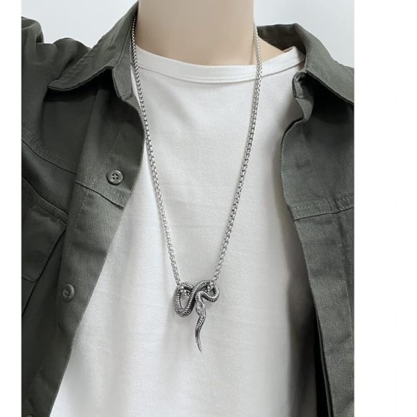 Ατσάλινο Punk Μενταγιόν λαιμού