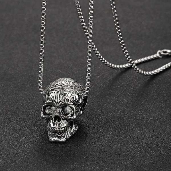 Ατσάλινο Punk Μενταγιόν λαιμού