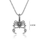 Ατσάλινο Punk Μενταγιόν  λαιμού