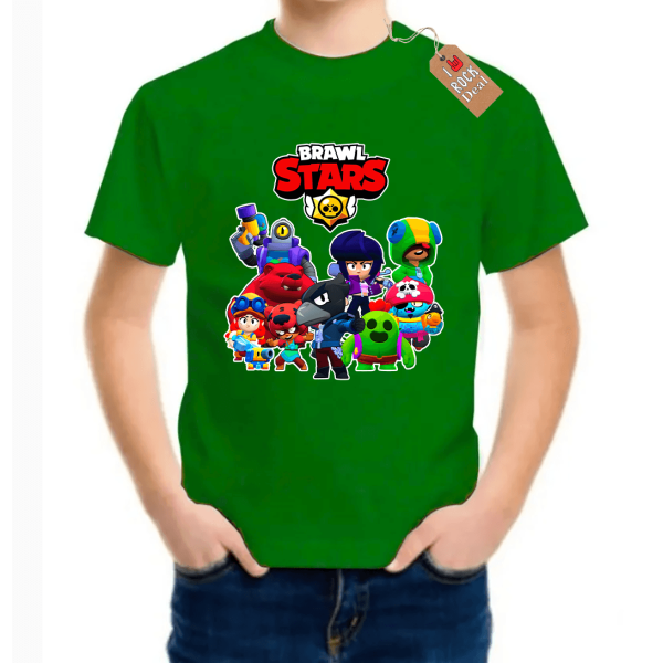 BRAWL STARS Παιδικό T-Shirt Πράσινο