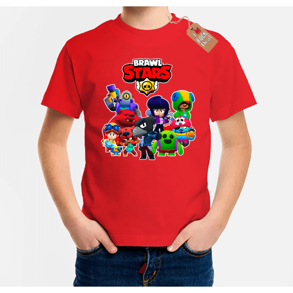 BRAWL STARS Παιδικό T-Shirt Κόκκινο