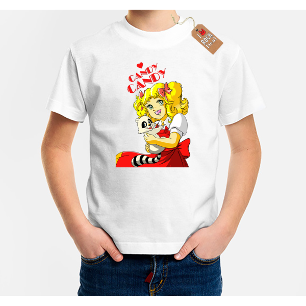 CANDY CANDY Παιδικό T-Shirt Λευκό