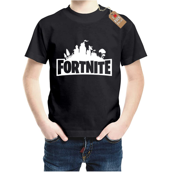 FORTNITE T-shirt παιδικό σε Μαύρο Χρώμα