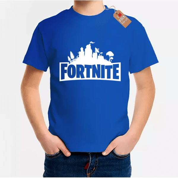 FORTNITE T-shirt παιδικό σε Μπλέ Χρώμα