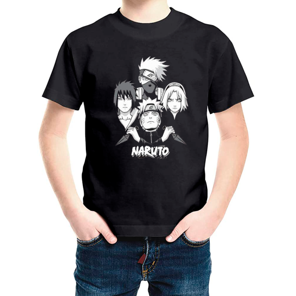 Naruto Uzumaki Παιδικό T-Shirt Μαύρο