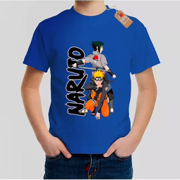 NARUTO ANIME Παιδικό T-Shirt Μπλέ 