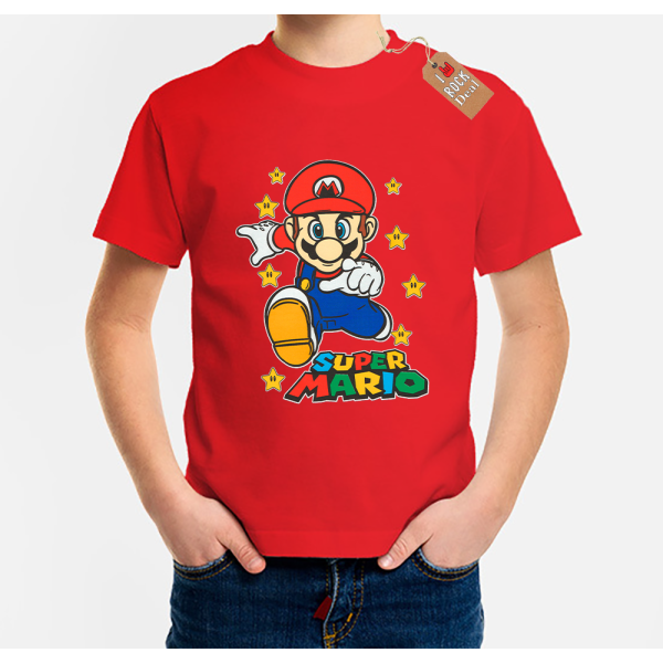 SUPER MARIO Παιδικό T-Shirt Κόκκινο