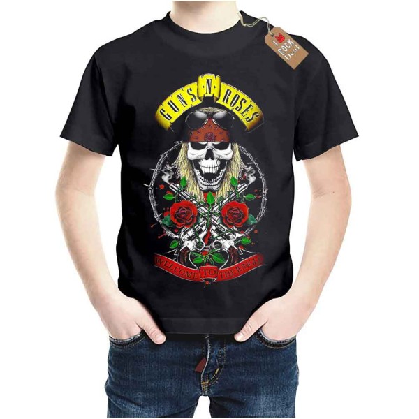 Guns N'Roses Παιδικό T-Shirt Μαύρο