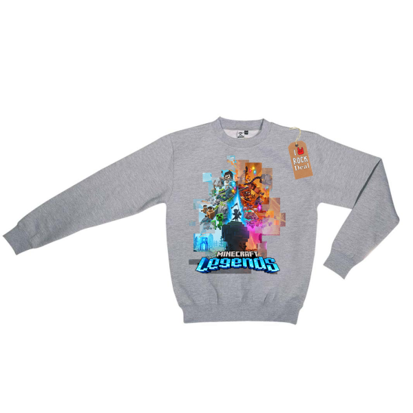 MINECRAFT Legends Φούτερ Γκρί παιδικό