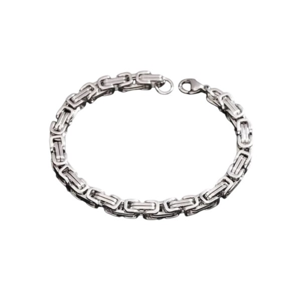 Ατσάλινο Βραχιόλι Με Αλυσίδα 50mm